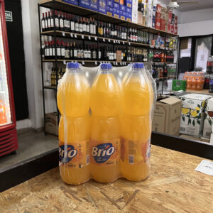 Agua Saborizada BRIO Naranja 1,5L - x6