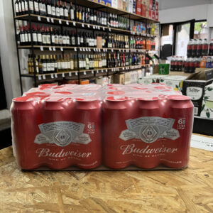 Lata Budweiser Rubia 473cc - x24