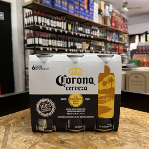 Lata Corona Rubia 410cc - x6