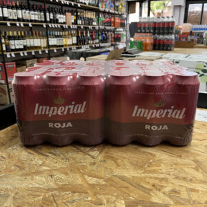 Lata Imperial Roja 473cc - x24